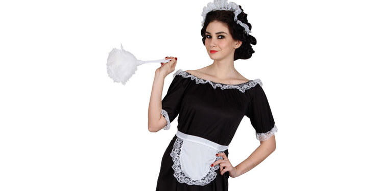 Maid student fancy dress